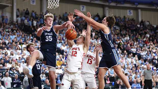 2022-23 Hardwood Classic 1A boys championship: Lynden Christian-King's